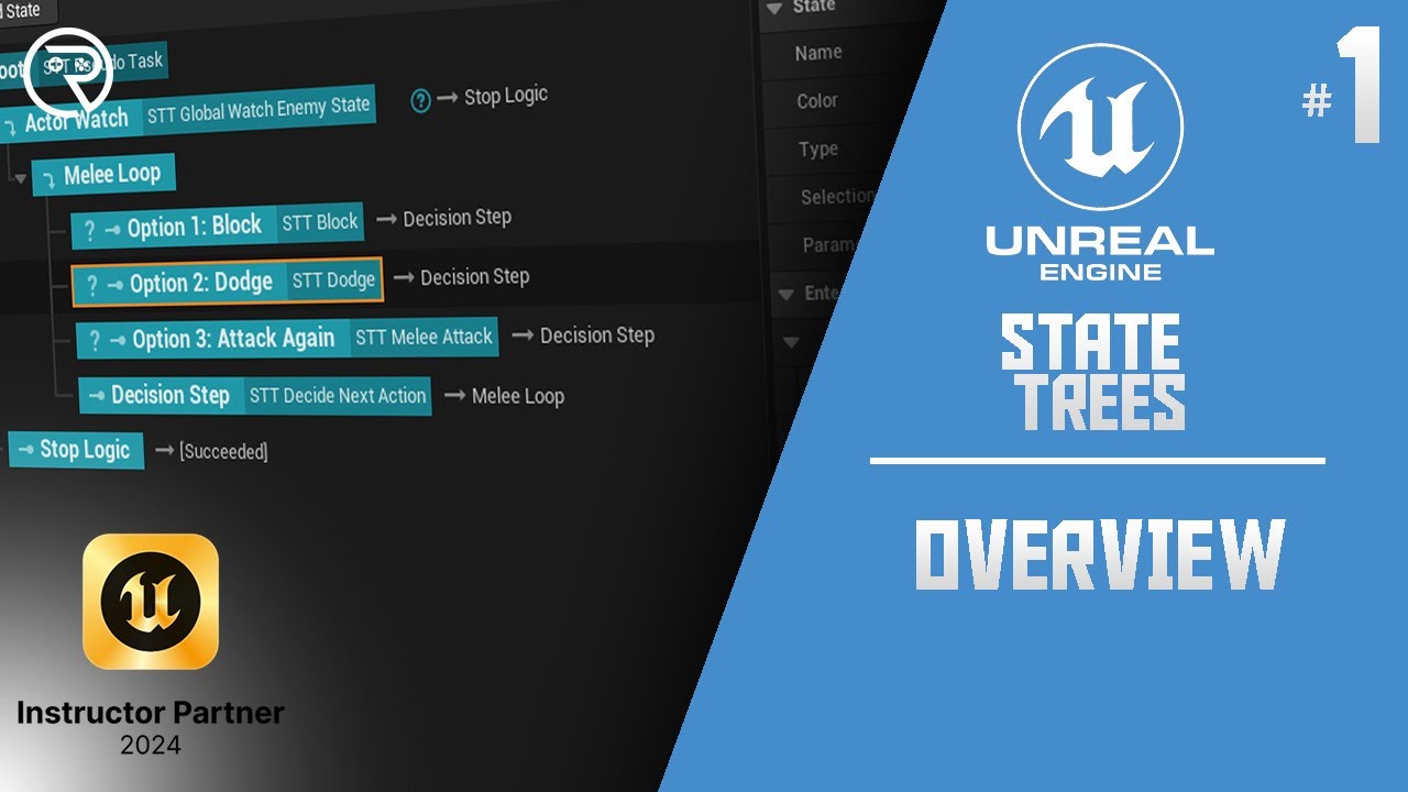 Unreal Engine 5 Tutorial - State Trees Part 1: Overview - YouTube