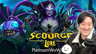 Savix Reacts To "Scourge Lore with PlatinumWoW" From World of Warcraft
