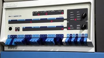 PDP-11/70 panel operation - test run "script04_TB8A3114"