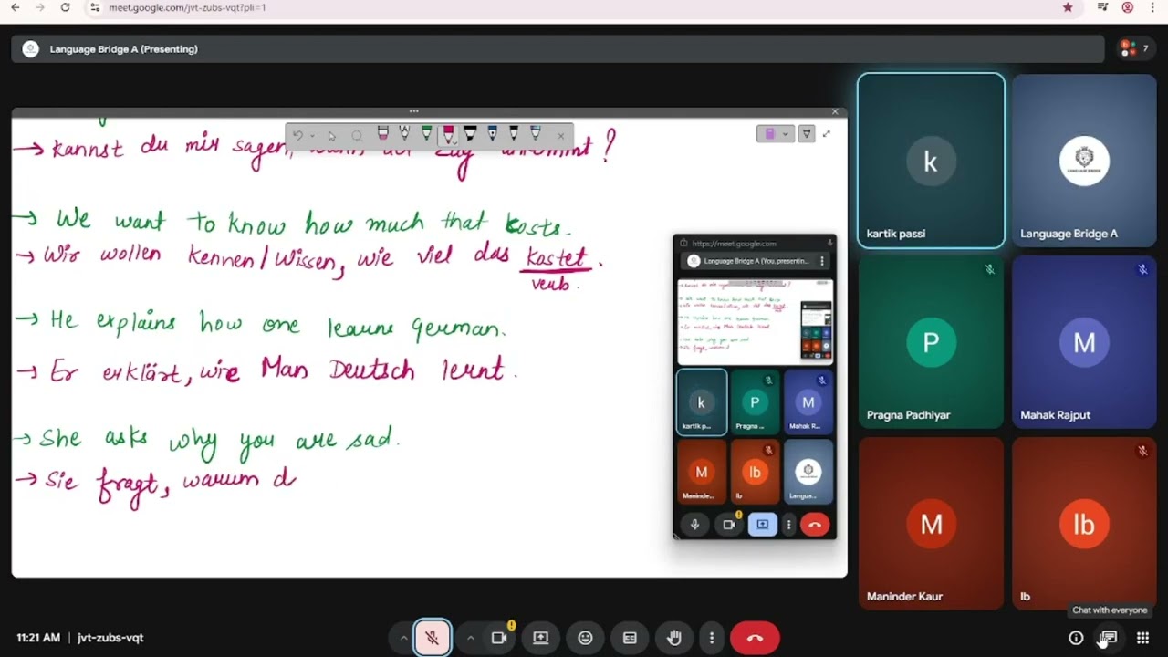 German A2 Grammar – Indirekte Frage (Indirect Questions) Explained Clearly! | @Language Bridge