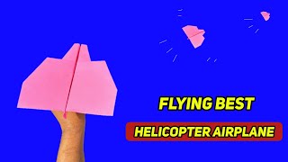 How to Make Flying New Helicopter Airplane |