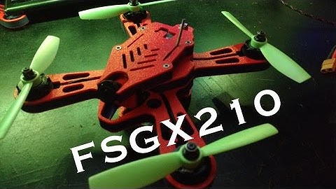 FSGX 210 \\ FPV Maiden \\ MAJOR Tuning Required!