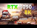 RTX 3090 Test in 8K DSR - 10 Games