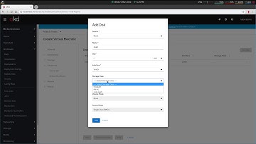 Access and Volume Modes in the KubeVirt Create Wizard UI