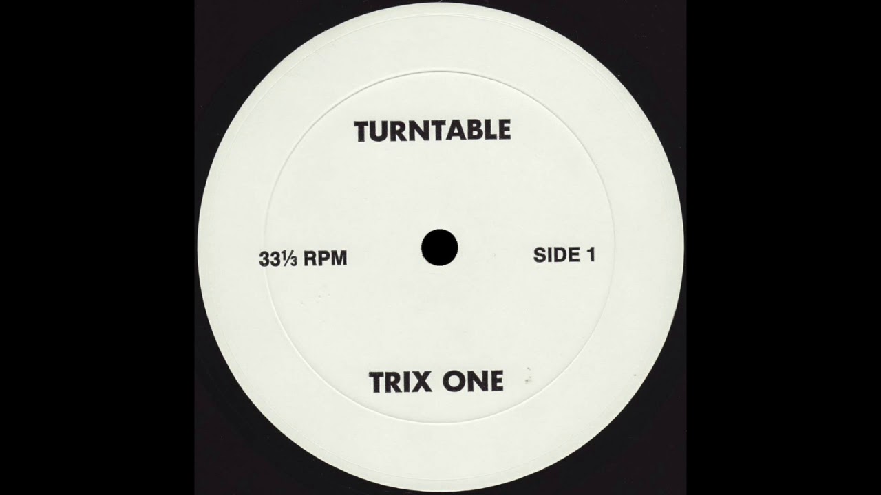 TURNTABLE TRIX ONE Bonus Beats * No Label TT10