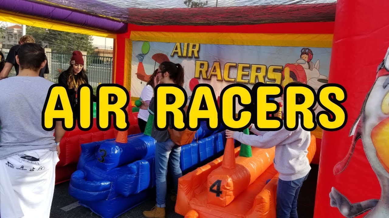 Air Racers Inflatable (Air Ball Pass Competition) by Interact Event ...