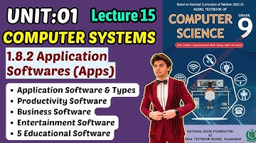 Chapter 1 Computer Systems | Application Softwares (Apps) | Class 9 Computer Science Federal 2025