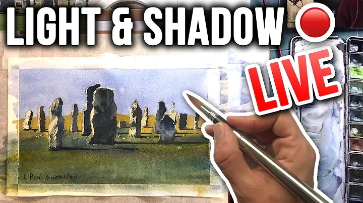 Painting Light & Shadow Conditions - LIVE!
