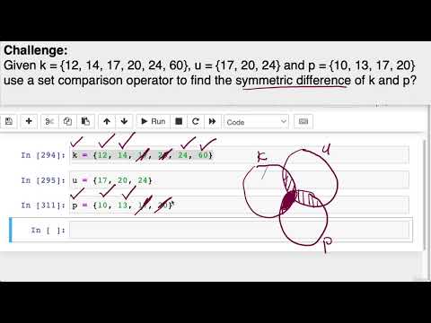 058 Python Set Challenge & Solution   23   Symmetric Difference