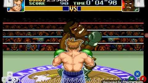 Beating Mr Sandman in super punch out
