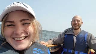 Sailing our folbot kayak