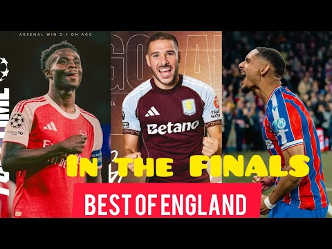 BEST FOOTBALL TEAMS-FINALS 2026, ARSENAL,ASTON VILLA,CRYSTAL PALACE To CONTENT FOR THE TITLES