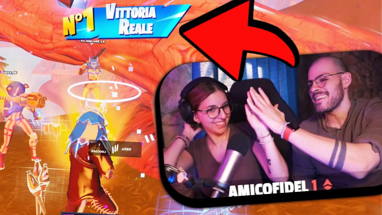 La mia RAGAZZA devasta su FORTNITE!!! - Fortnite ITA Gameplay - YouTube
