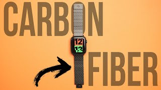 Pitaka Carbon Fiber Apple Watch Band! My New Daily Band!