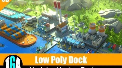 Low Poly Dock