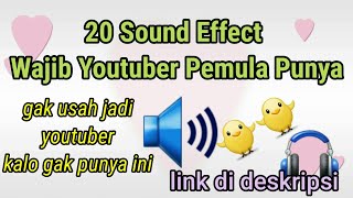 sound effect youtuber...