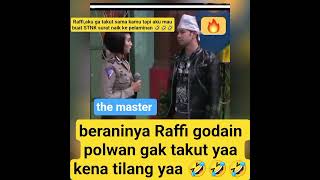 Beraninya Raffi Godain Polwan Gak Takut Kena Tilang Yaa raffiahmad raffiahmad