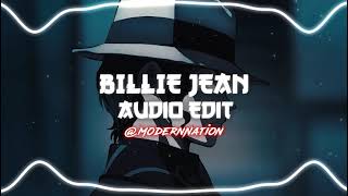 BILLIE JEAN AUDIO EDIT