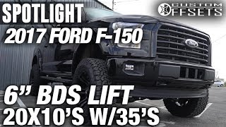 Spotlight  2017 Ford F150, 6' BDS Lift, 20x10's, and 35's