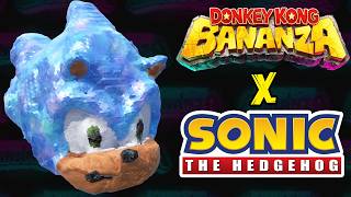 DK Artist SONIC Head Sculpture in Donkey Kong Bananza!