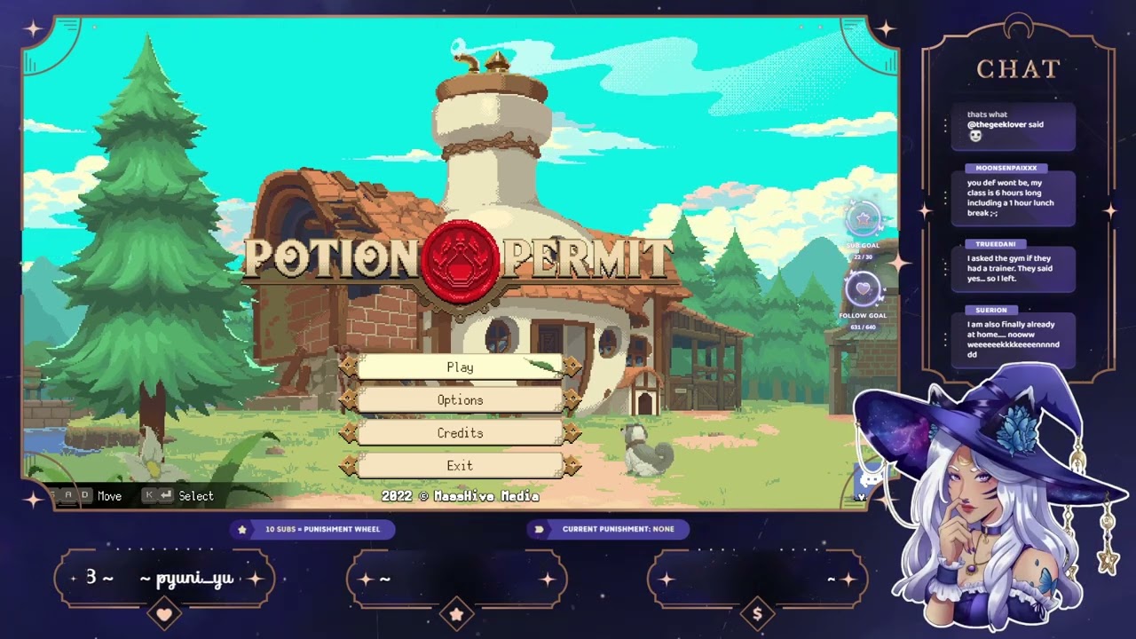 ✨Psst... Don't Tell The Police, But I Lost My Permit~✨| Potion Permit | Cozy Stream | !punishmen