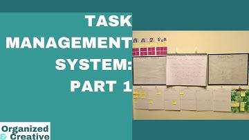 TASK MANAGEMENT SYSTEM: PART 1 | ORGANIZE YOUR TIME AND GOALS