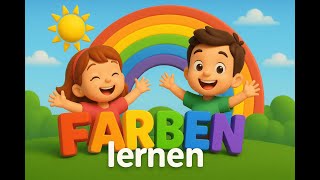 1 Stunde alle Farben Lernen | Bunte Kinderlieder auf Deutsch | Kleine Melodie