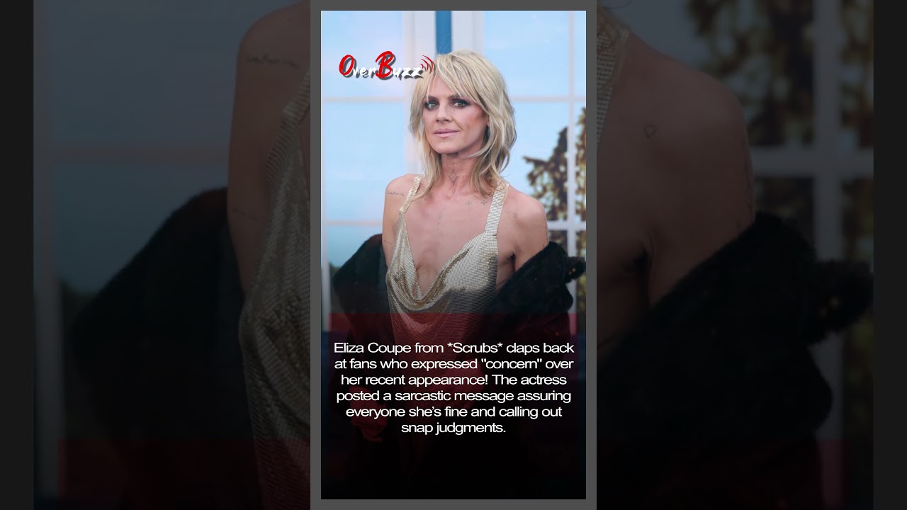 Eliza Coupe Shuts Down Body-Shamers with Sass! 💁‍♀️🔥