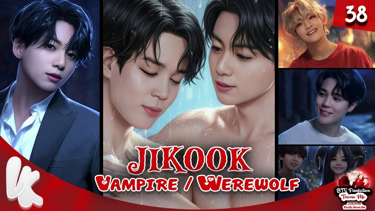 38. BTS FF JIKOOK Jungkook x Jimin : vampire/werewolf / Tame Me