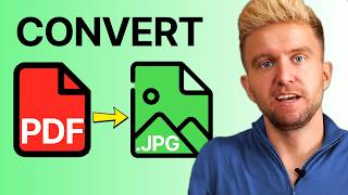 How To Convert PDF To JPG (FREE)