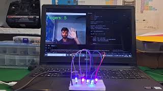 Hand Gesture Control LED using OpenCV + Arduino | Python Computer Vision Project