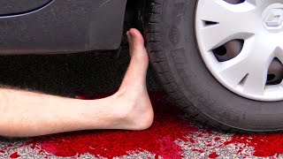 フローズンウェット＆ドライフローラルフォームを粉砕！水で満たされた風船を粉砕水で満たされた風船を粉砕