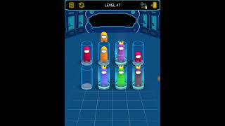 Crewmate Sort 3D Level 41 - 50┃Complete Level┃Sorting Games
