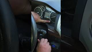 Resetting Toyota Tundra maintenance light screenshot 4