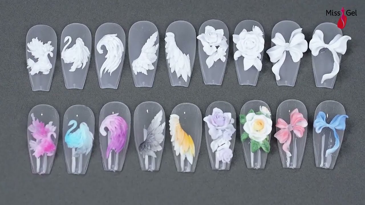 MissGel - 🤯 How I Get Precise 3D Nail Art with Silicone Molds - Even as a Beginner!