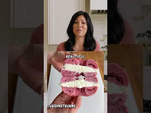 Testing A PINK Strawberry Bagel From TikTok 