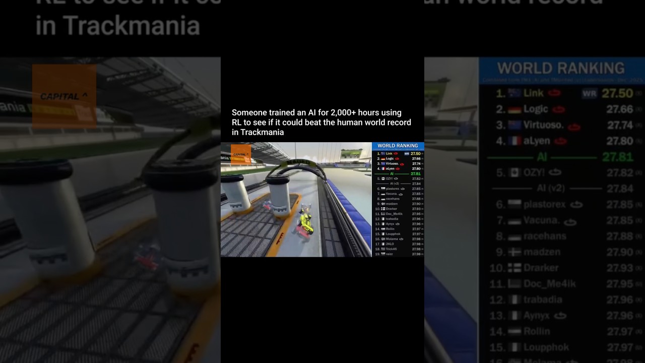 AI trained for 2,000 hours…and still couldn’t beat a human. #ai #shorts #artificialintelligence