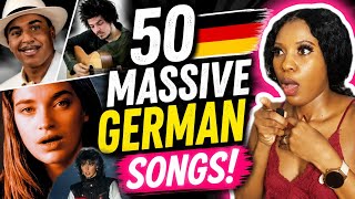 Reaction to 50 Massive German Songs!