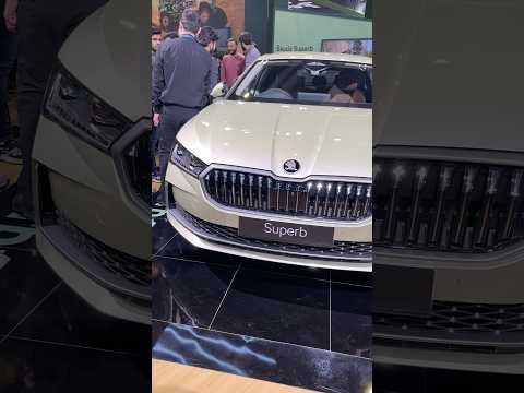 Youtube Skoda superb 2025 || #skodasuperb #skoda #luxury #autoexpo2025 #delhiautoexpo video skoda
