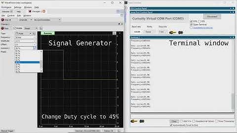 Frequency and Duty cycle Measurement using AVR DA microcontroller