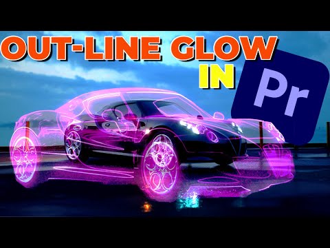 Glowing Outline Effect Tutorial in Premiere Pro | No Plugins | Editease tutorial