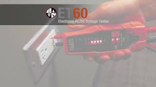 Watch the product video for Voltage Testers: ET60 and ET250