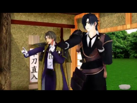 【MMD刀剣乱舞】恋ダンス【へし切長谷部・燭台切光忠】