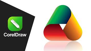Creative 3D Gradient Logo Transformation Design | Coreldraw tutorial | Ayaz Inspire