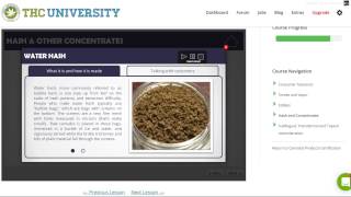Hash and Concentrates Course by Trichome Institute