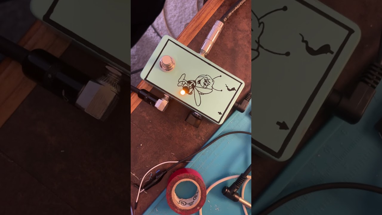 Handmade clone of TMR Bumble Buzz with additional hum reduction