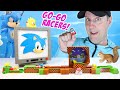 Sonic the Hedgehog GO-GO Racers Track &amp; Free Life Mystery Monitor Unboxing