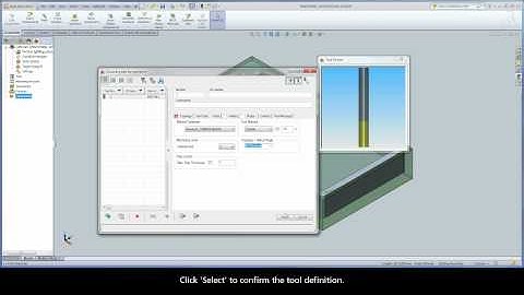 SolidCAM iMachining - GS Exercise #1 - Define the Rough Machining of the Outside Contour