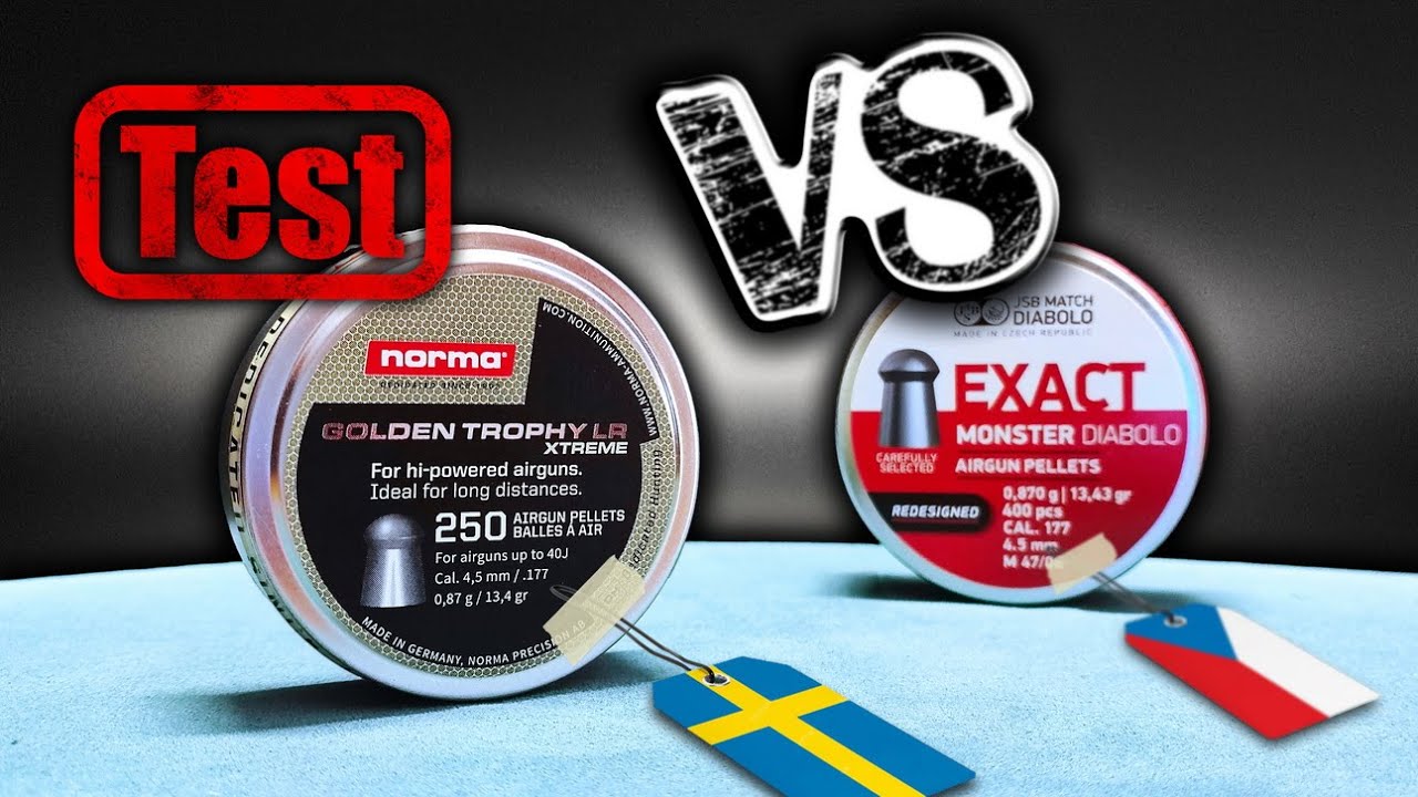 Test plombs - Norma Golden Trophy LR Xtreme 4.5mm/0.87g. à 25m.