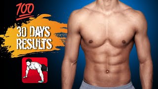 30 Days Chest Transformation Using Home Workout App | 30 Days Chest Result | 1hFitness screenshot 5